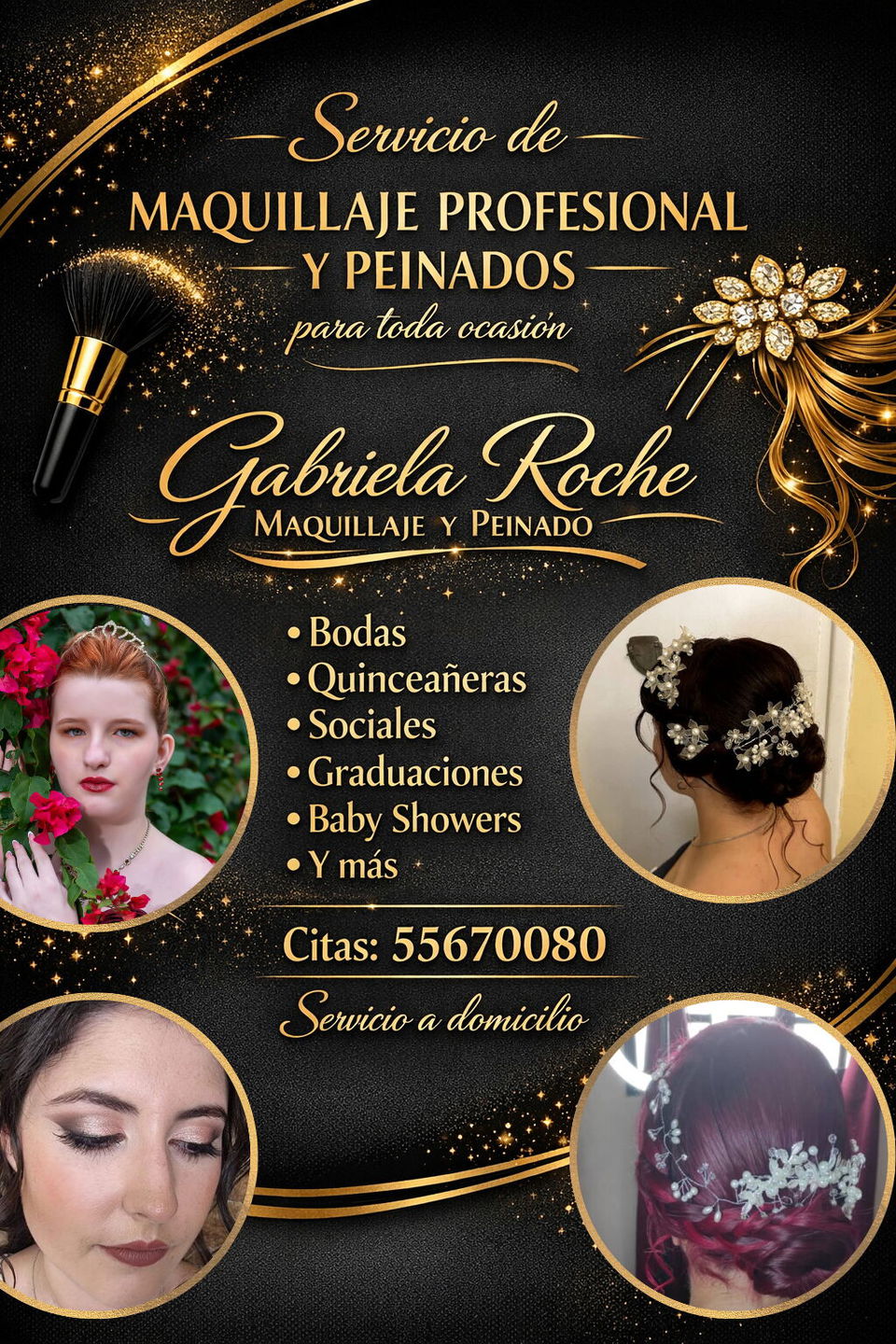 Portada de Maquillaje y peinado profesional para toda ocasión