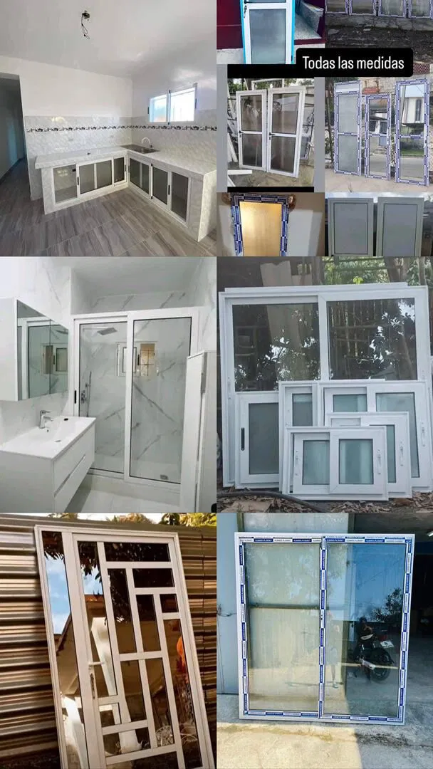 Portada de Diseños Modernos en Aluminio y Cristal para tu Hogar