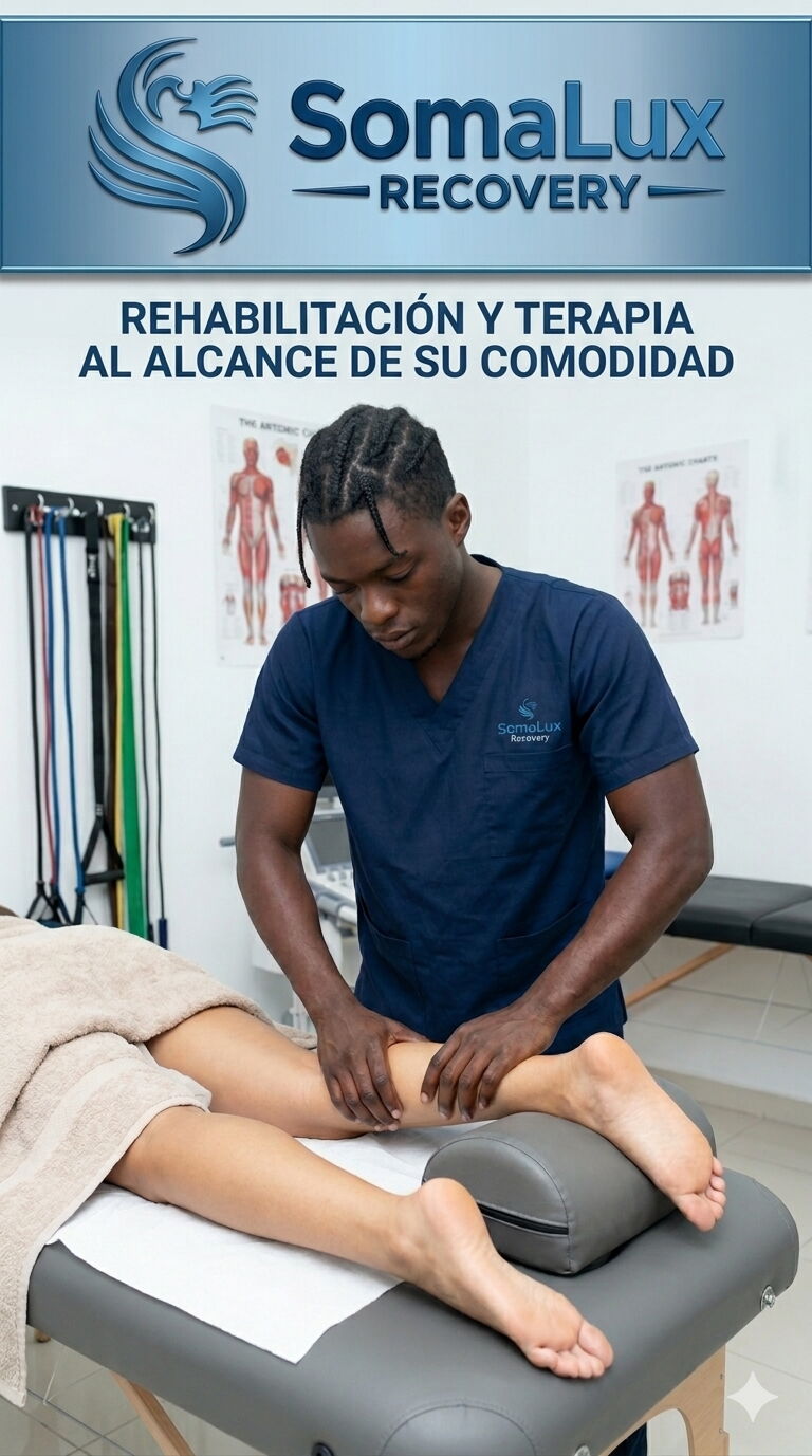 Portada de Masajista profesional a domicilio: rehabilitación y recuperación muscular
