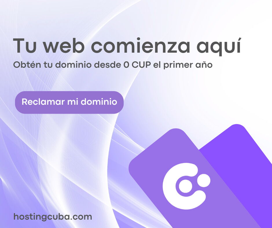 Portada de Diseño de páginas web profesionales en La Habana