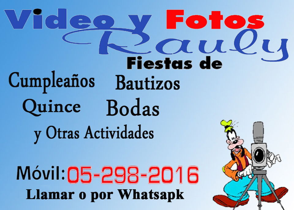 Portada de Fotos y video HD para fiestas y eventos