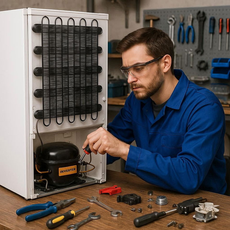 Portada de Técnico de refrigeración inverter