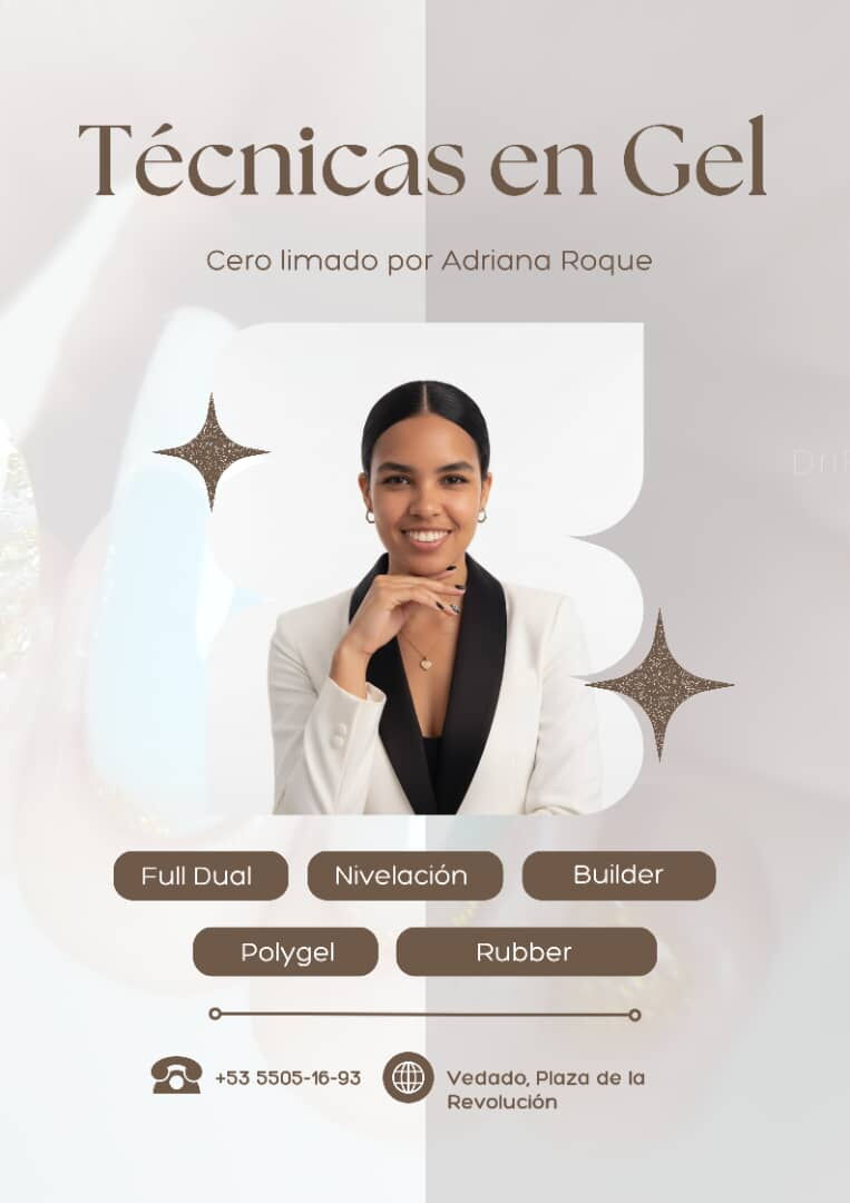 Portada de Curso Presencial de Técnicas en Gel: Cero Limado - Sin Experiencia Necesaria