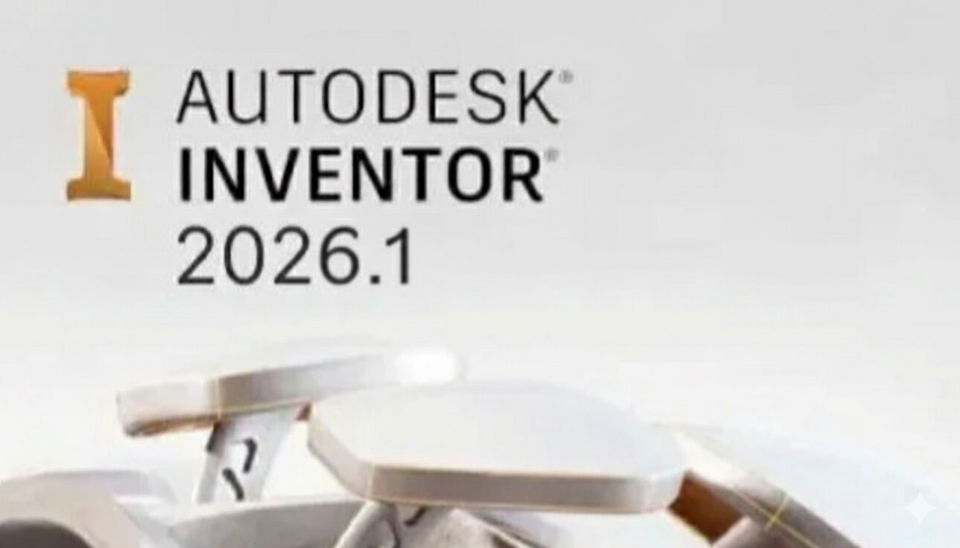 Portada de Autodesk Inventor 2026.1 Full Activado en Español e Inglés