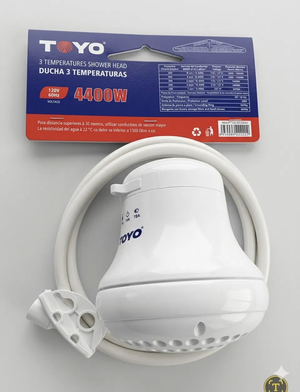 Portada de Ducha Eléctrica TOYO – Confort y Eficiencia