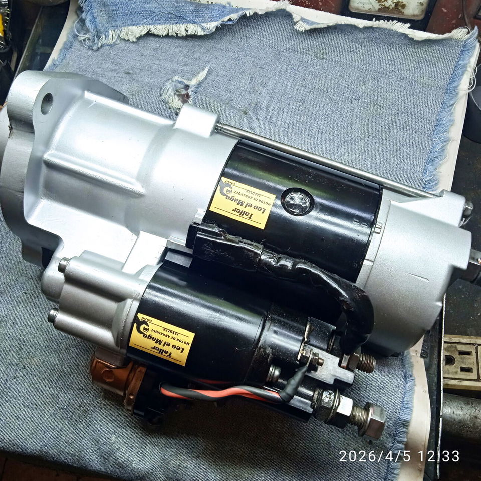 Portada de Reparación de motores de arranque y alternadores - Taller LEO