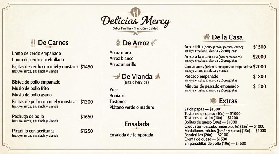Portada de Combos de picadera y buffet para mamá