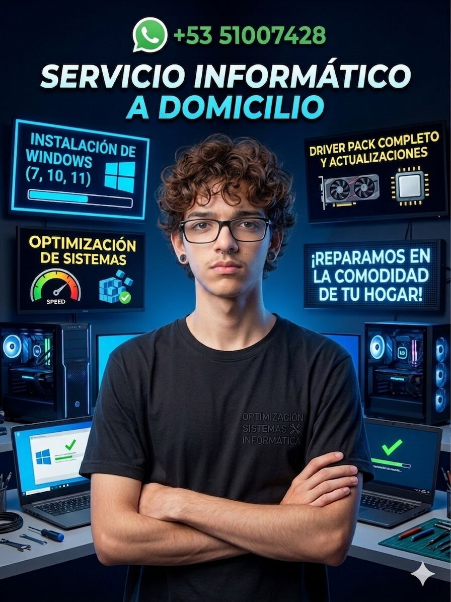 Portada de Servicio de Informática a Domicilio en La Habana