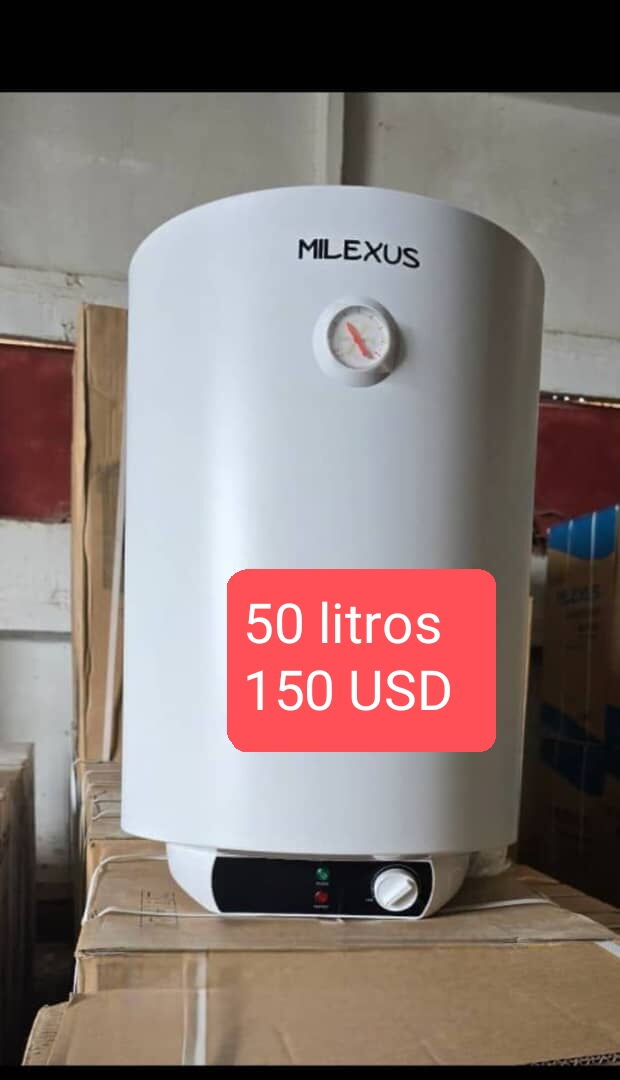 Portada de Calentador de agua eléctrico Milexus de 50L
