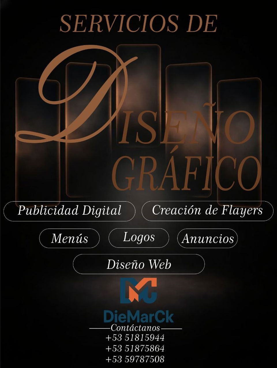 Portada de Diseño Gráfico Profesional – Logos, Web, Publicidad Digital y más