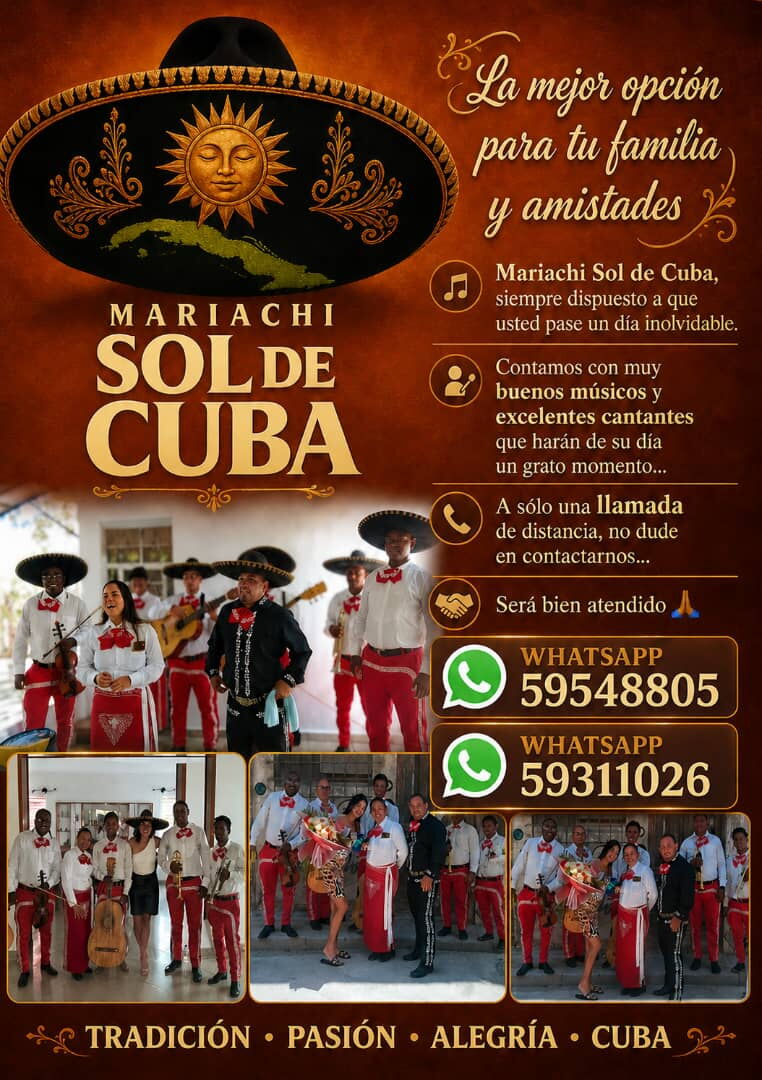 Portada de Mariachi Sol de Cuba: Música tradicional para eventos inolvidables