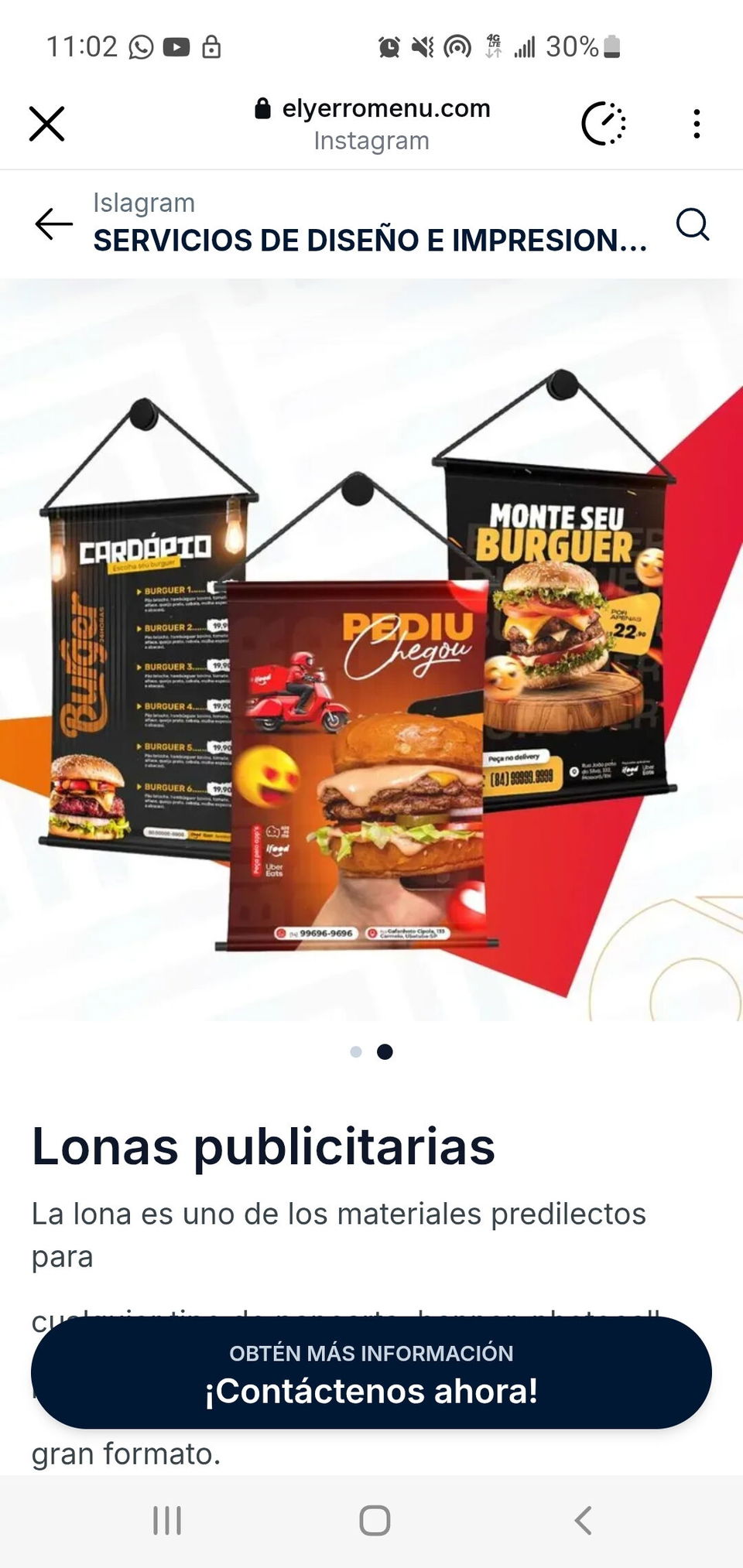 Portada de Vinilos, lonas, etiquetas, PVC, carteles neón y más
