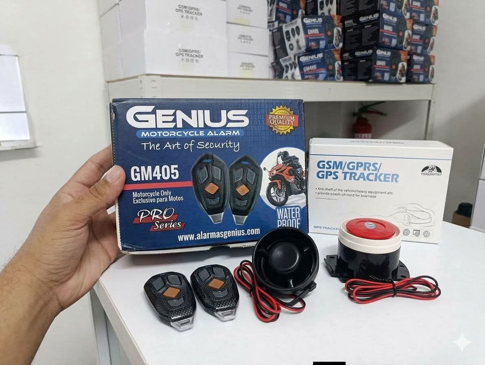 Portada de Alarmas Genius con instalación y GPS Tracker