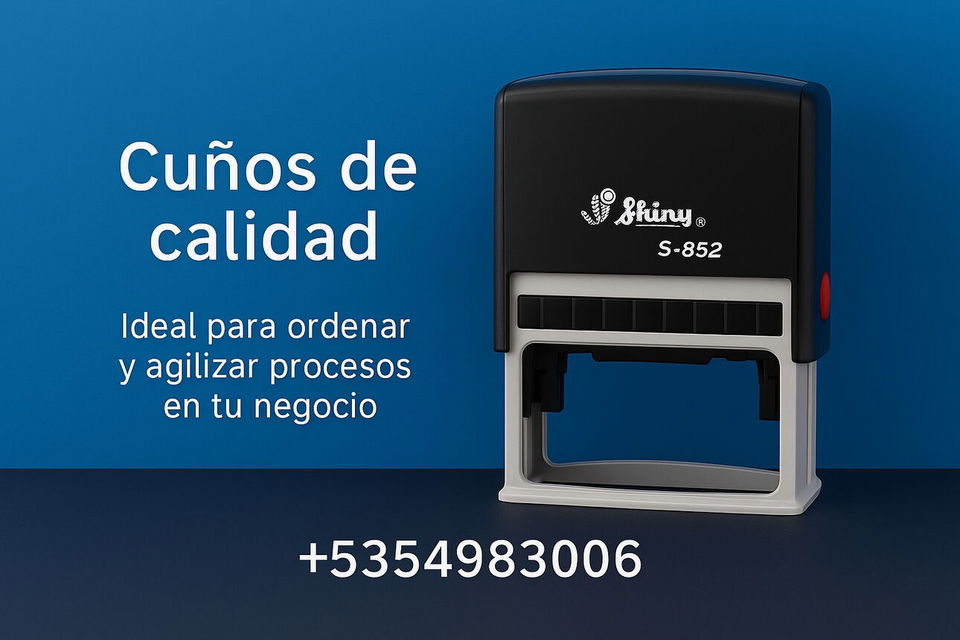 Portada de Cuños y Gafetes Personalizados para Empresas