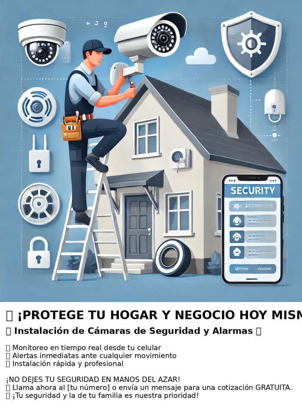 Portada de Instalación de sistemas de seguridad y cámaras en Centro Habana