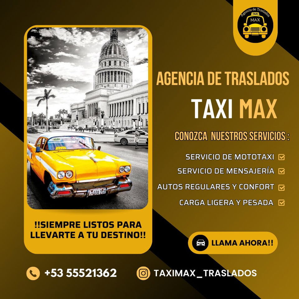 Portada de Servicio de taxi directo en Centro Habana