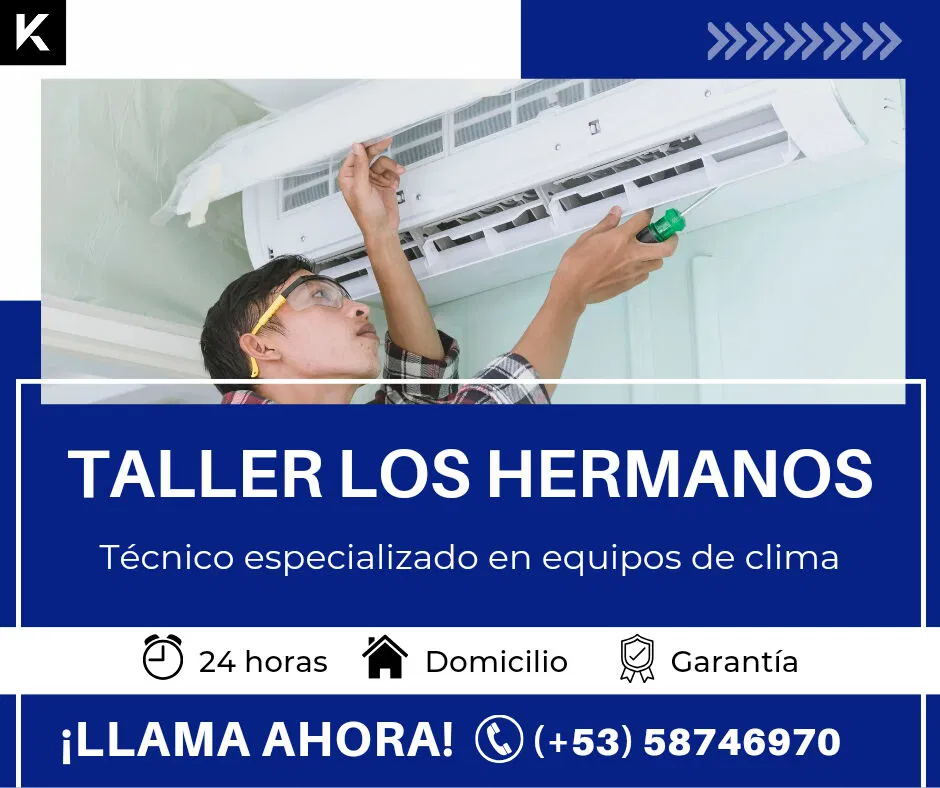 Portada de Taller de reparación, montaje y mantenimiento de aires acondicionados