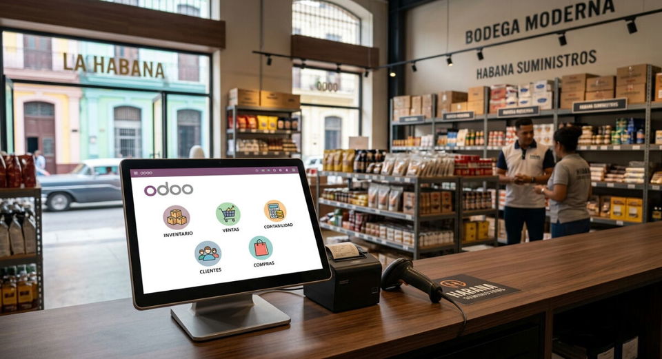 Portada de Odoo: Sistema Todo en Uno para tu negocio