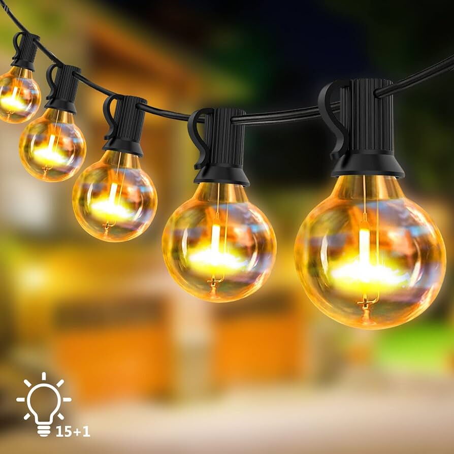 Portada de Guirnaldas con luces estilo vintage para eventos y terrazas