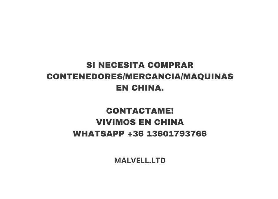 Portada de Importación de contenedores, mercancía y maquinaria desde China