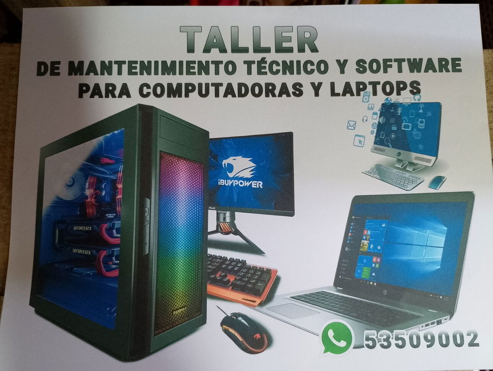 Portada de Taller de mantenimiento técnico y de software