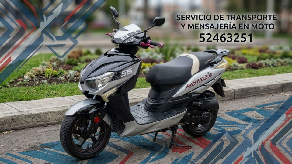 Portada de Transportación y mensajería en moto en La Habana