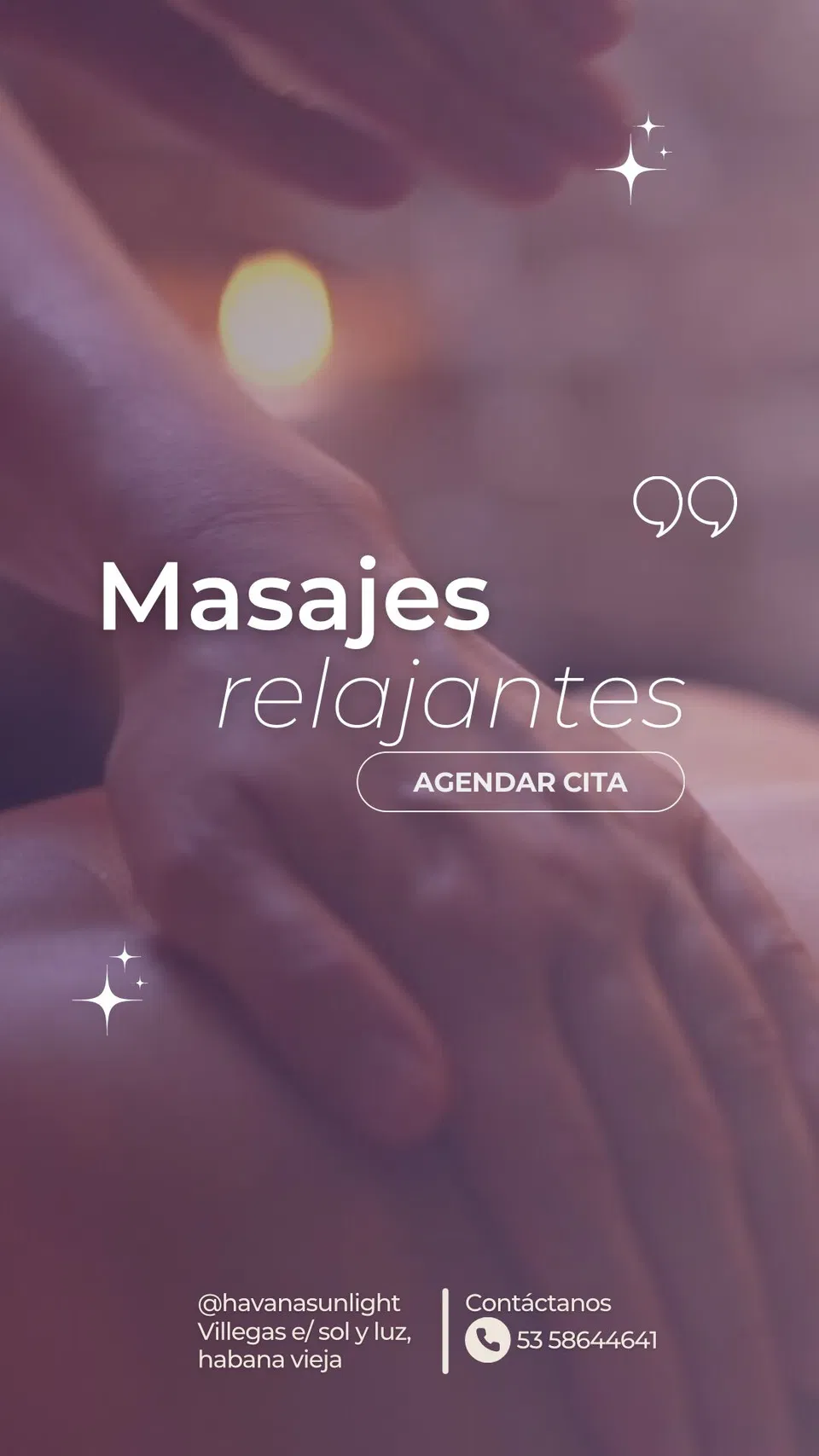 Portada de Masajes relajantes en Centro Habana