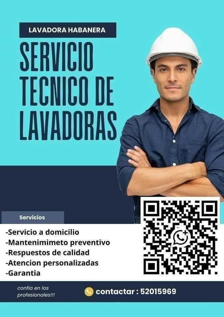 Portada de Mecánico de lavadora en Centro Habana