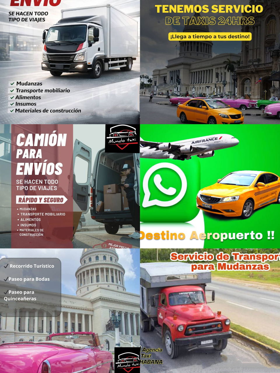 Portada de Agencia de Taxis y Carga: Transporte seguro y cómodo en La Habana