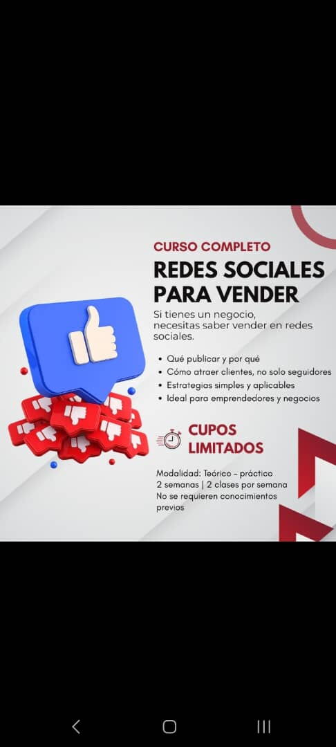 Portada de Curso completo de redes para emprendedores, community managers y dueños de negocios