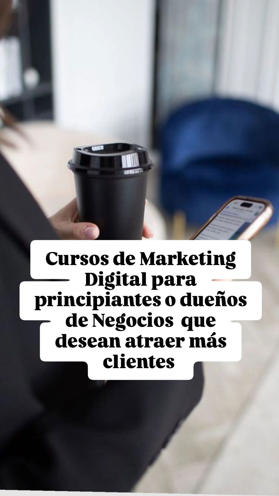 Portada de Clases de Marketing Digital para atraer más clientes a tu negocio