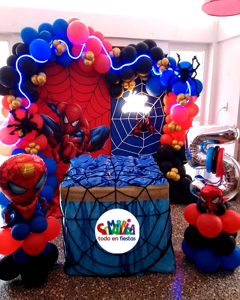Portada de Decoración de cumpleaños temática Spiderman