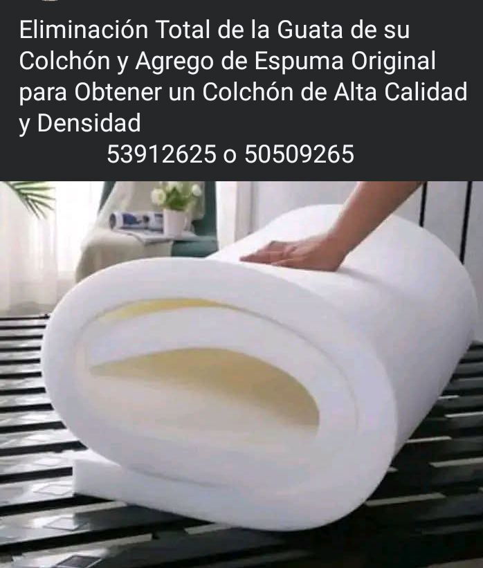 Portada de Renovación de colchones: sustitución de guata por espuma original