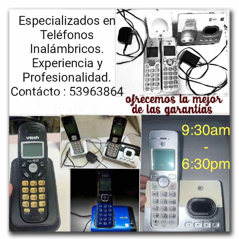 Portada de Taller Especializado en Teléfonos Inalámbricos en Playa