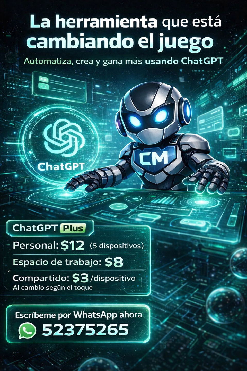Portada de ChatGPT: inteligencia que potencia tus ideas