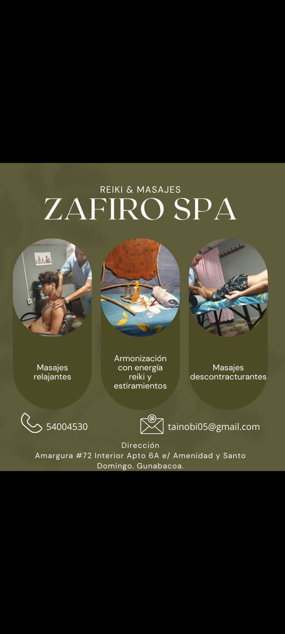 Portada de Masajista profesional: masajes descontracturantes, relajantes y Reiki