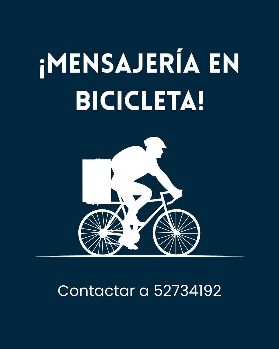 Portada de Mensajero en bicicleta en Plaza, La Habana