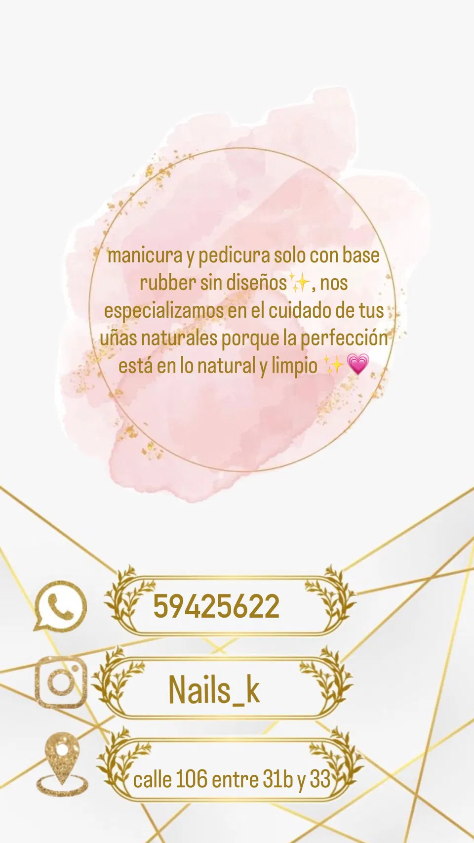 Portada de Manicura y pedicura con base rubber, sin diseños