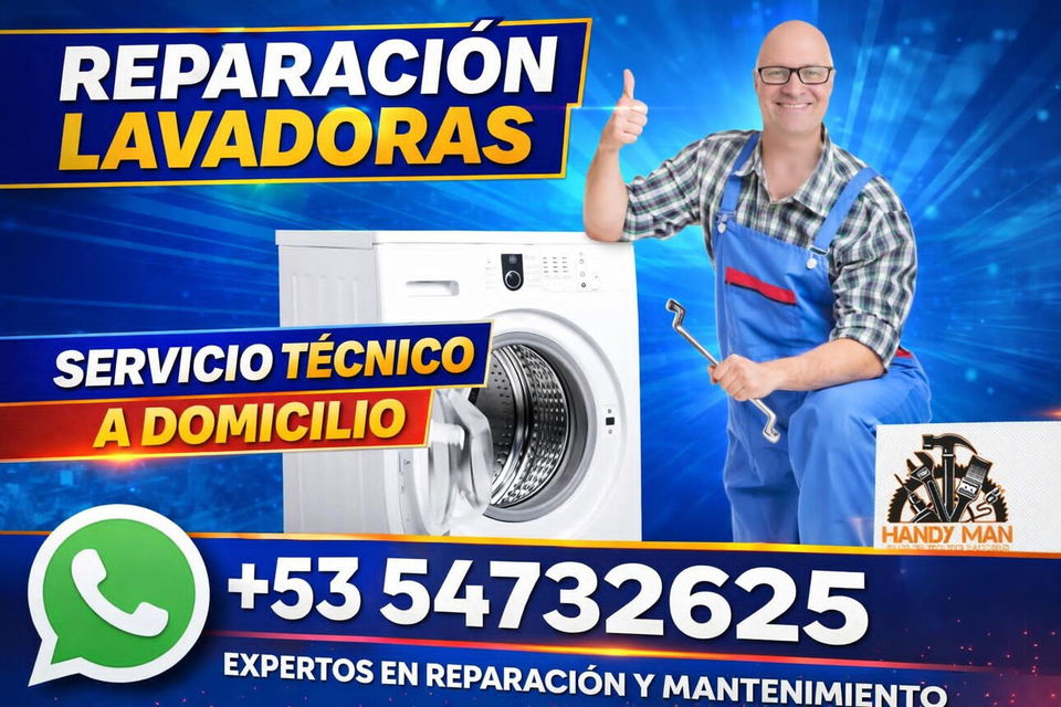 Portada de Reparación de lavadoras, secadoras y lavavajillas