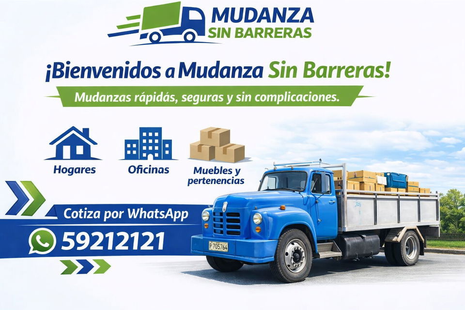 Portada de Mudanzas profesionales y seguras en La Habana