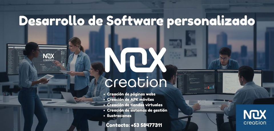 Portada de Desarrollo de software personalizado para tu negocio