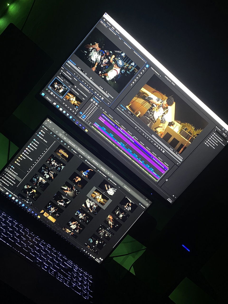 Portada de Editor de videos y diseñador profesional