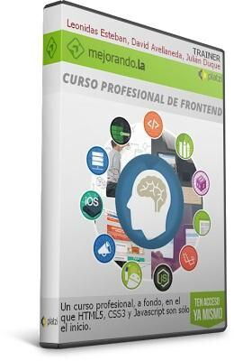 Portada de Curso Profesional de Programación Web: Backend y Frontend