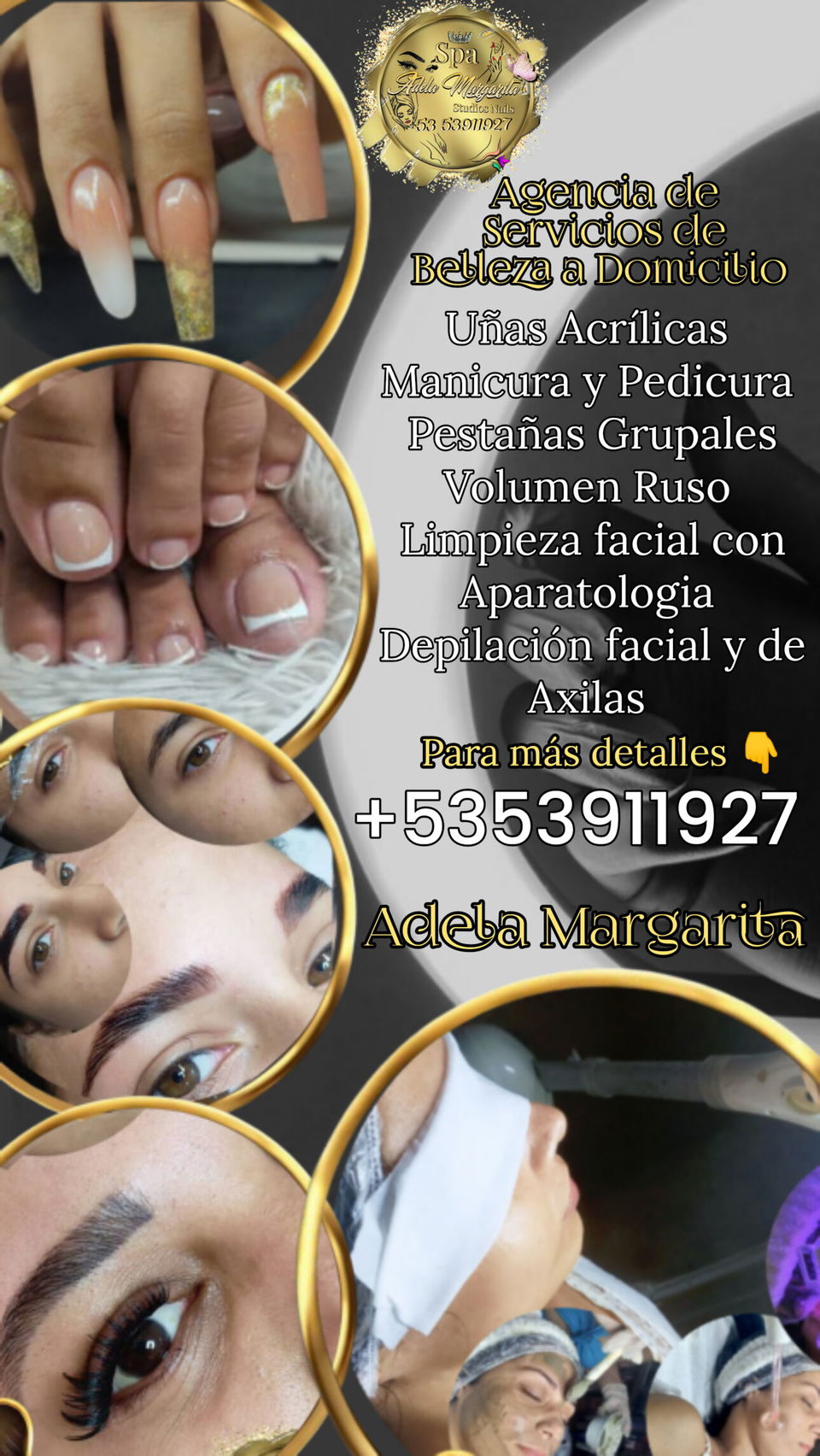 Portada de Servicios de Belleza a Domicilio en La Habana
