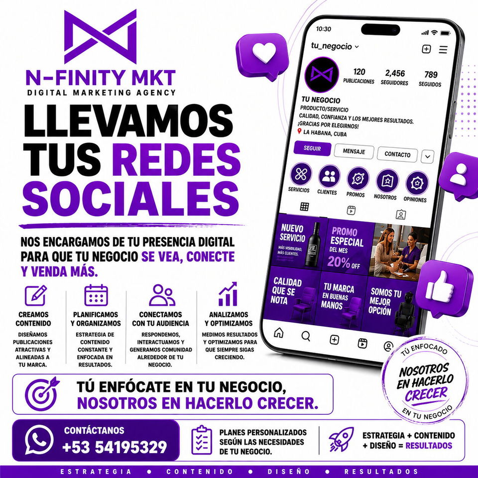 Portada de Gestión profesional de redes sociales para tu negocio