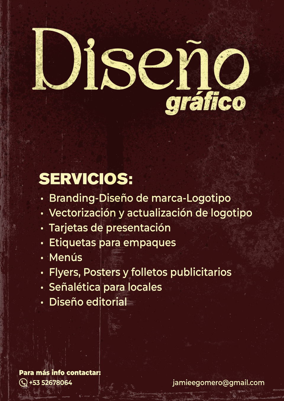Portada de Diseñador Gráfico: Branding, Logotipos y Material Publicitario