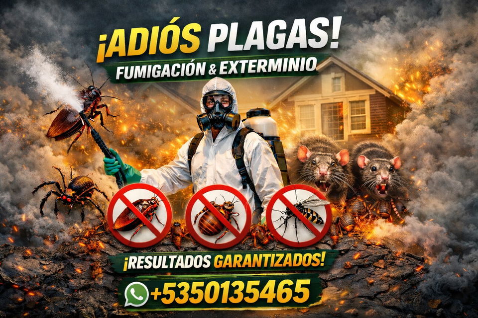 Portada de Control de plagas: elimina cucarachas, roedores e insectos