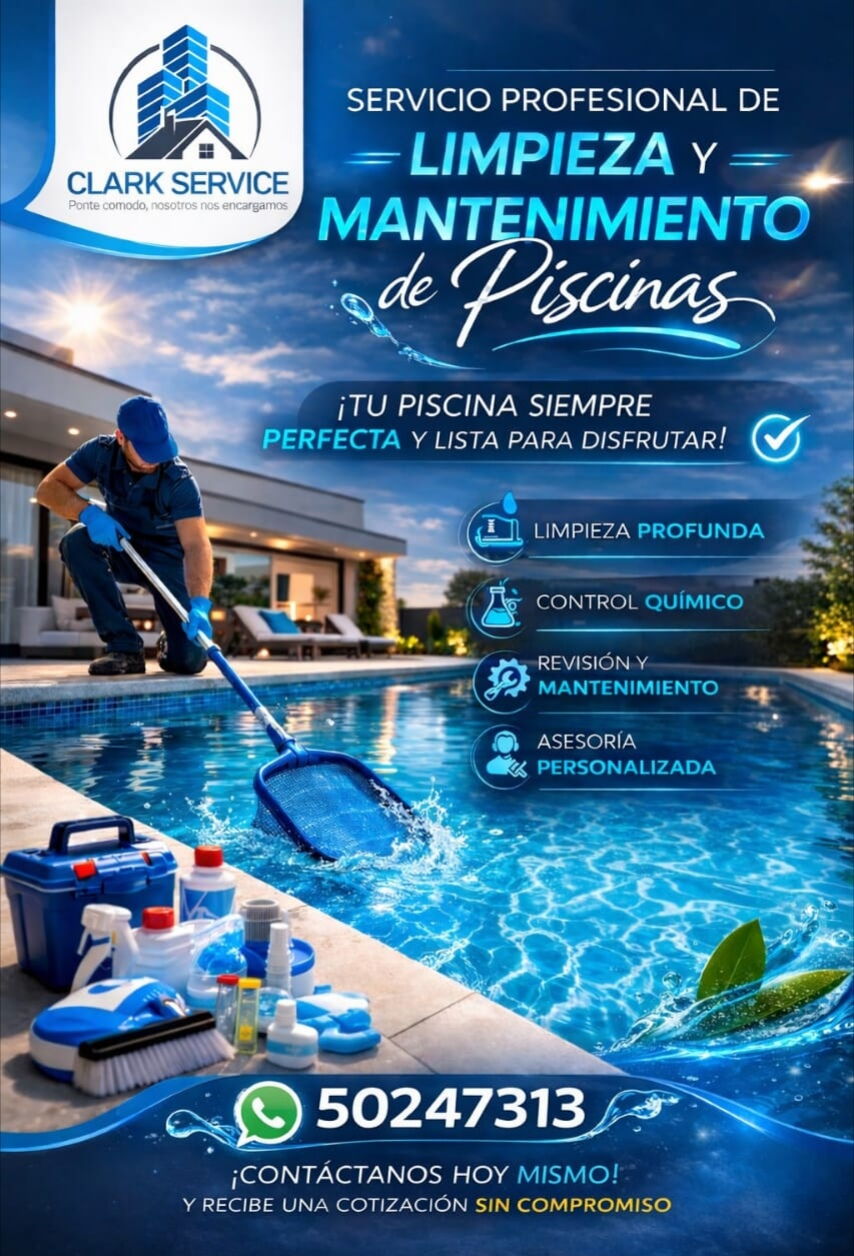 Portada de Mantenimiento de piscinas en La Habana