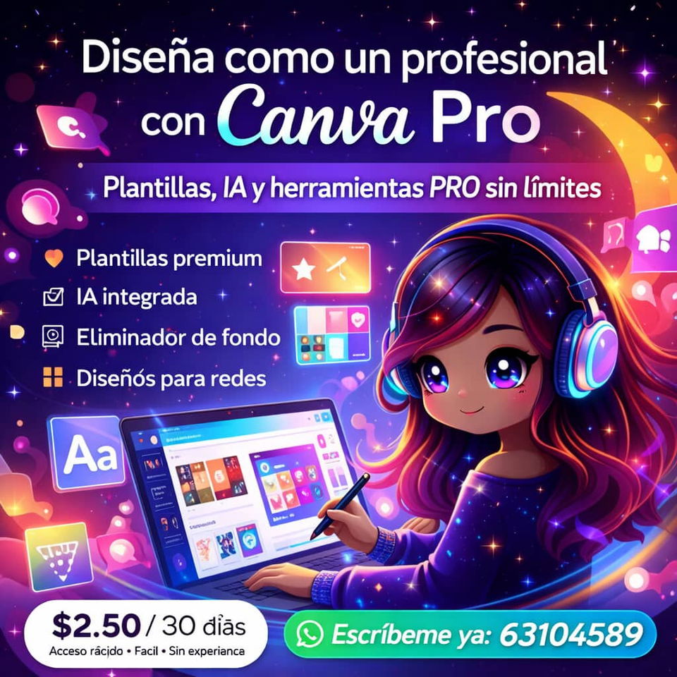Portada de Canva Pro: Diseña como un profesional con herramientas premium