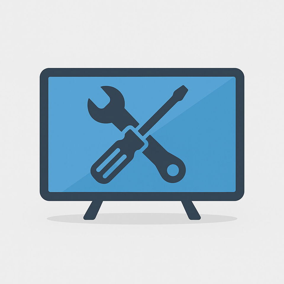 Portada de Reparación de Televisores LED, LCD, 4K y Smart TV – Garantía y profesionalidad